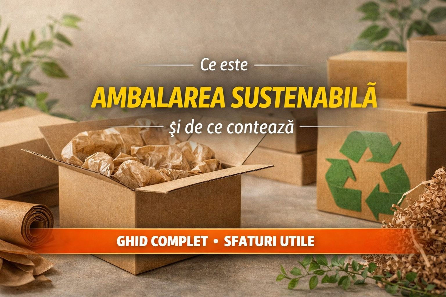 Ce este ambalarea sustenabilă și de ce contează